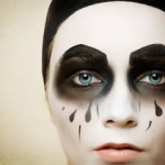 Blank expression clown